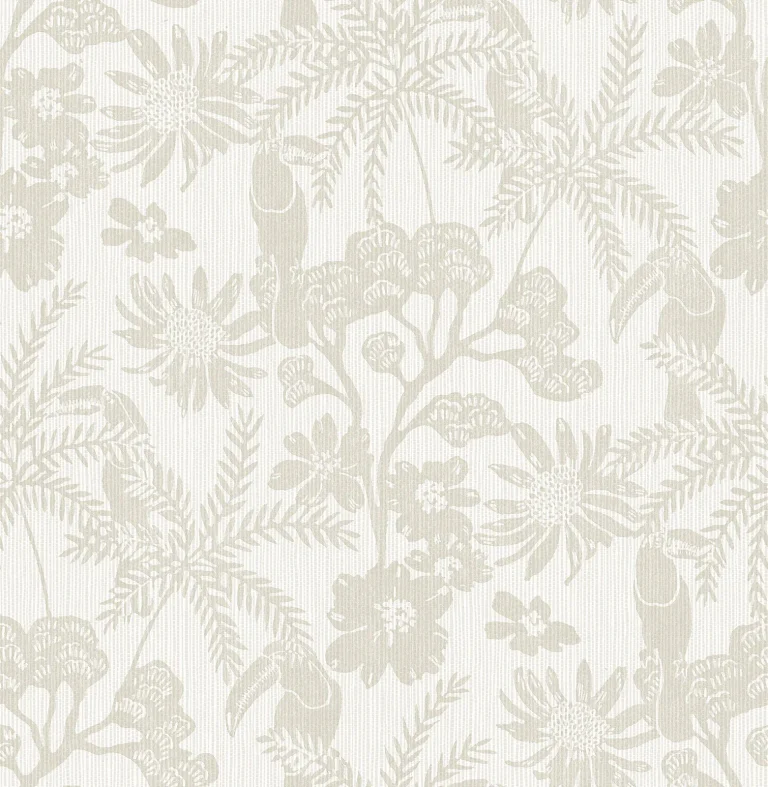 Jacaranda Tropical Trail Wallpaper - Taupe — Ảnh 5