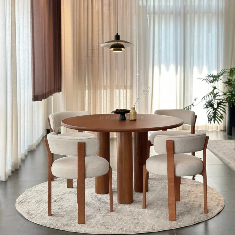 OSLO ROUND DINING TABLE — Ảnh 6