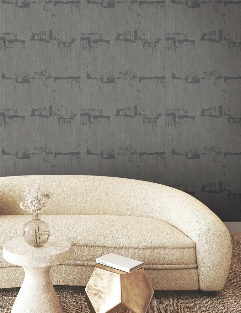 Rhythm & Rhyme Wallpaper - Charcoal — Ảnh 3