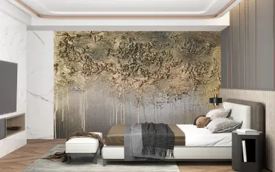 Golden Forest Mural - 312cm x 219cm