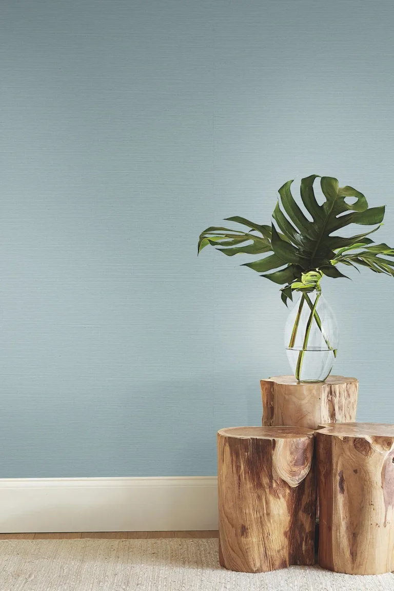 Makasa Sisal Wallpaper - Blue — Ảnh 6