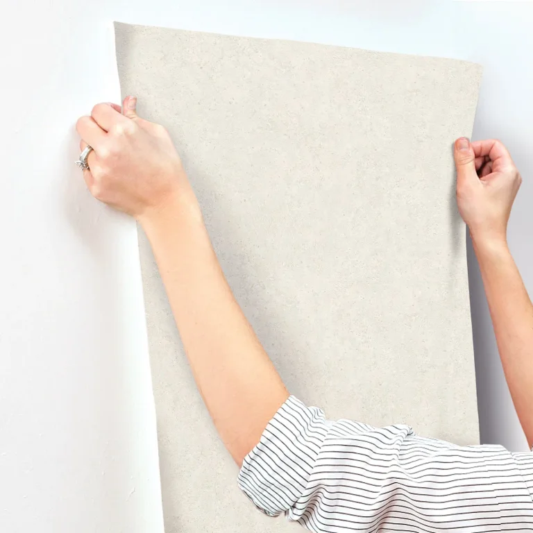 Artisan Stone Texture Wallpaper - Dove — Image 4