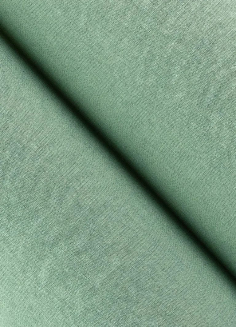 Nuovo Faux Linen Wallpaper - Aqua — Ảnh 2