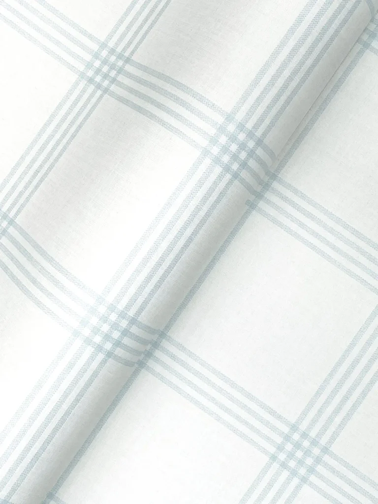 Chesapeake Twain Plaid Wallpaper - Baby Blue — Ảnh 6