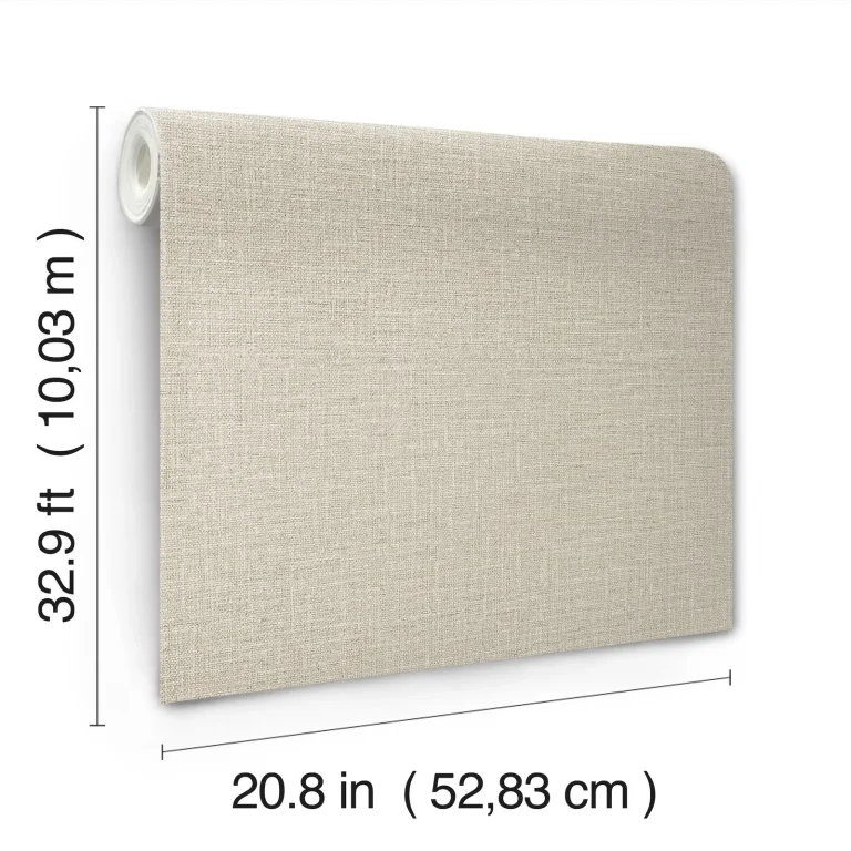 Loom Wallpaper - Warm Grey — Ảnh 6
