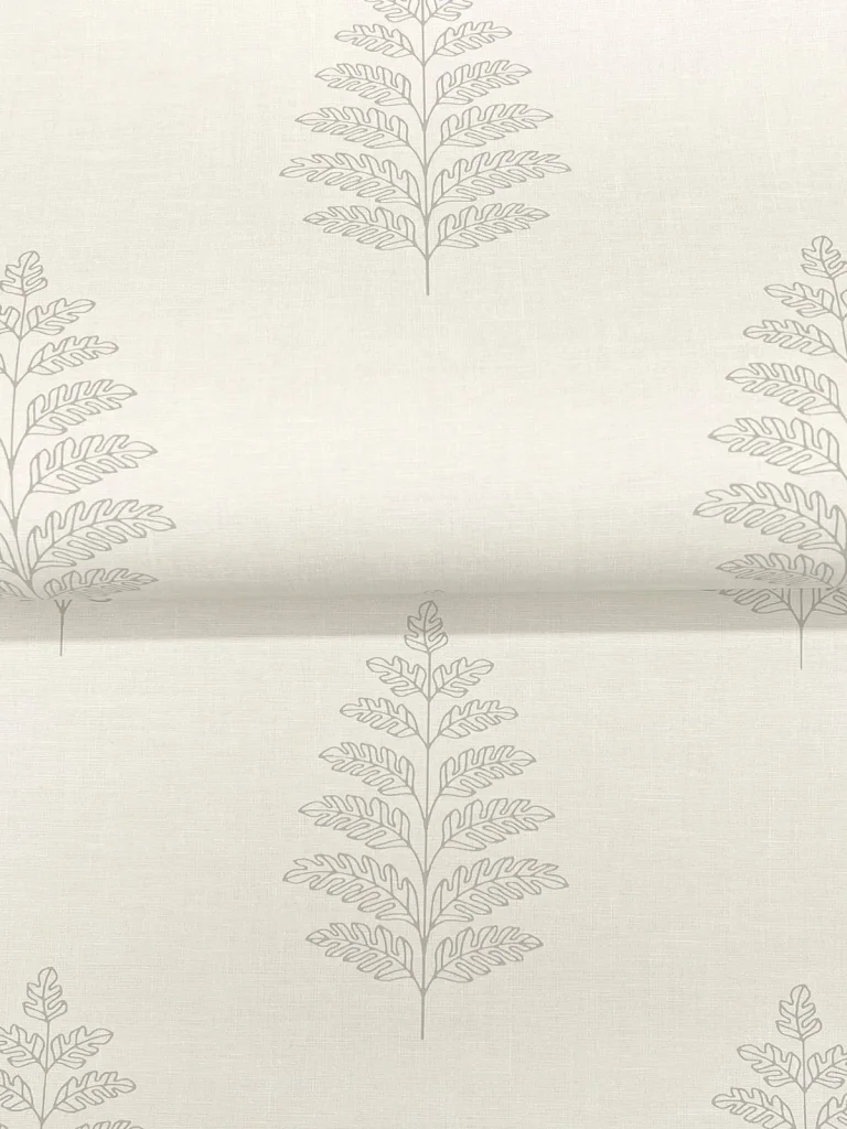 Chesapeake Frond Leaf Wallpaper - Cream — Ảnh 3