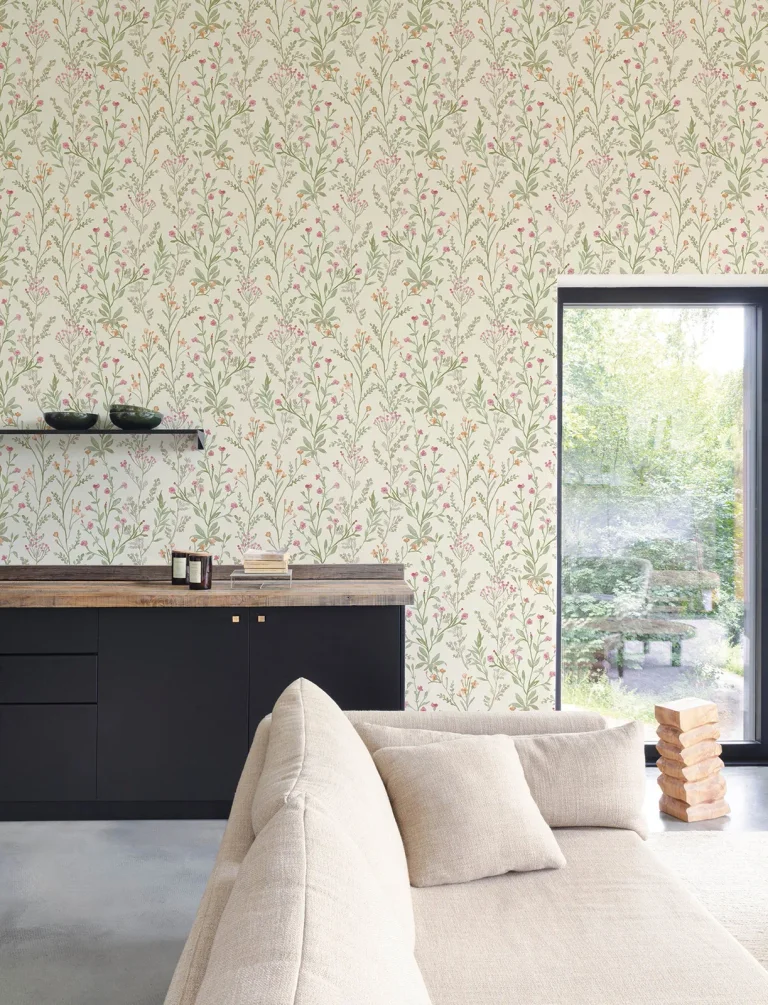 Chesapeake Laverne Wildflowers Wallpaper - Green — Ảnh 2