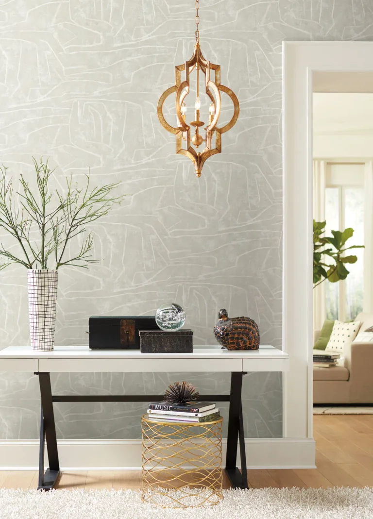 Urban Chalk Peel and Stick Wallpaper - Beige — Ảnh 2