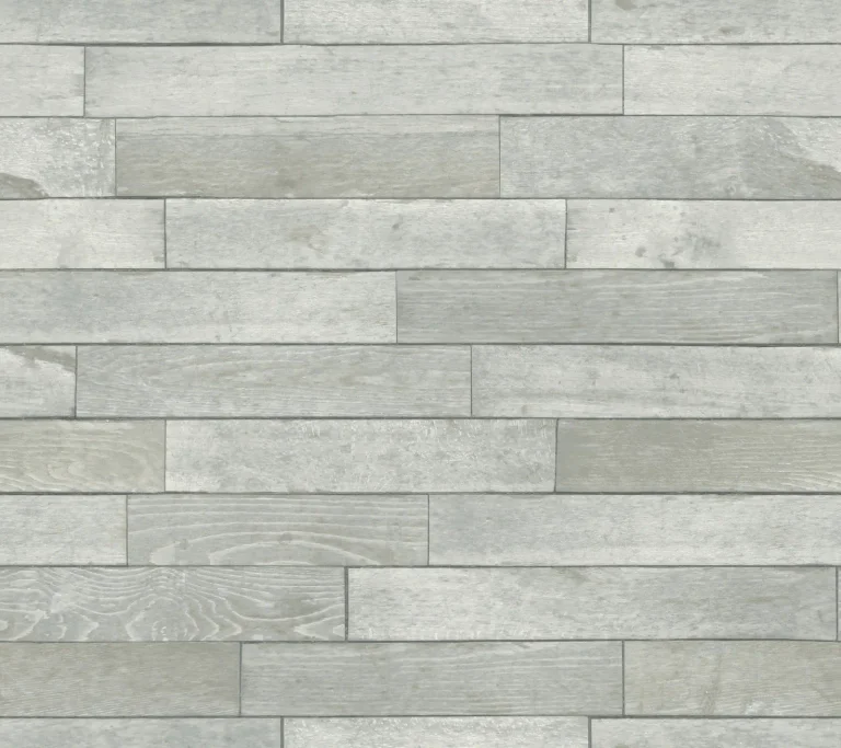 Warehouse Planks Peel and Stick Wallpaper - Grey — Ảnh 5