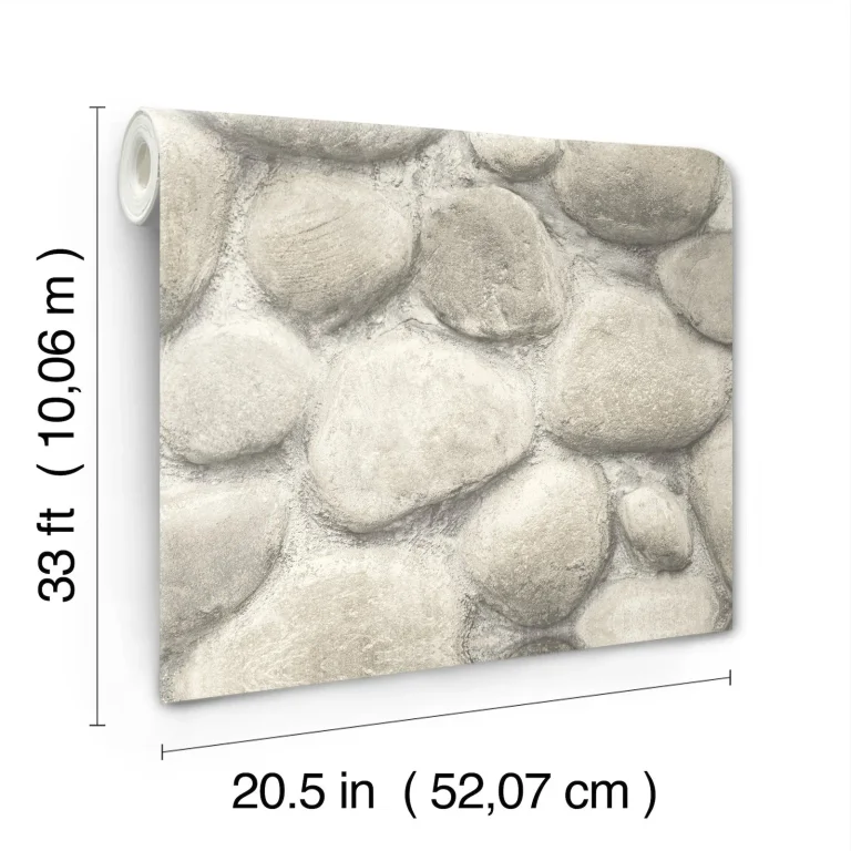 Chesapeake Root Rock Wallpaper - Brown — Image 3