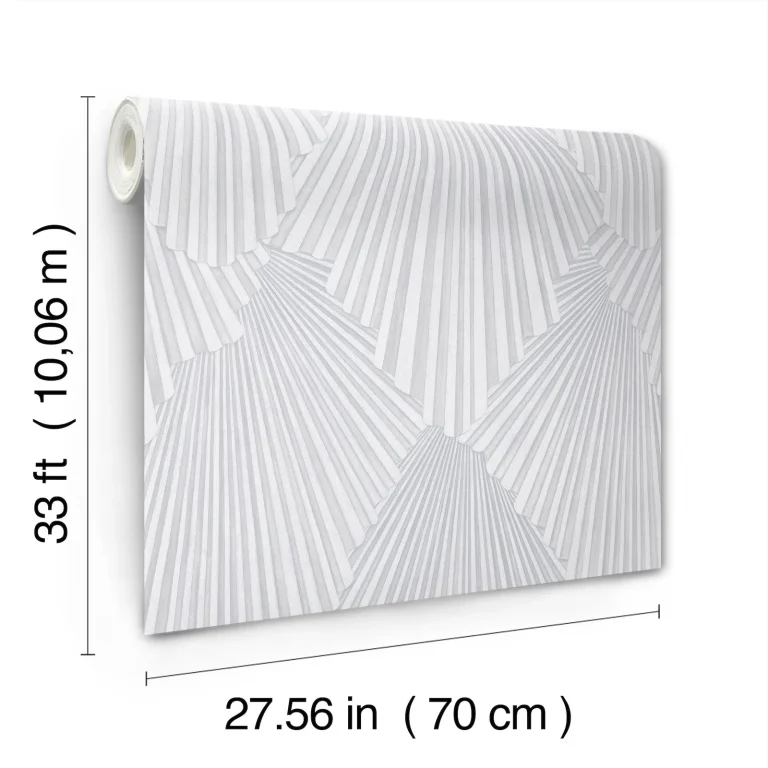Lumiere Deco Geo Wallpaper - Off-White — Ảnh 5