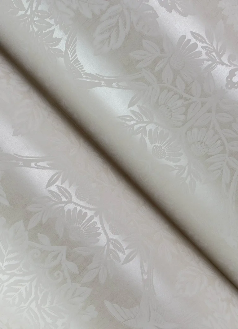 Chris Loves Julia Finch Woodland Damask Wallpaper - Ivory — Image 5