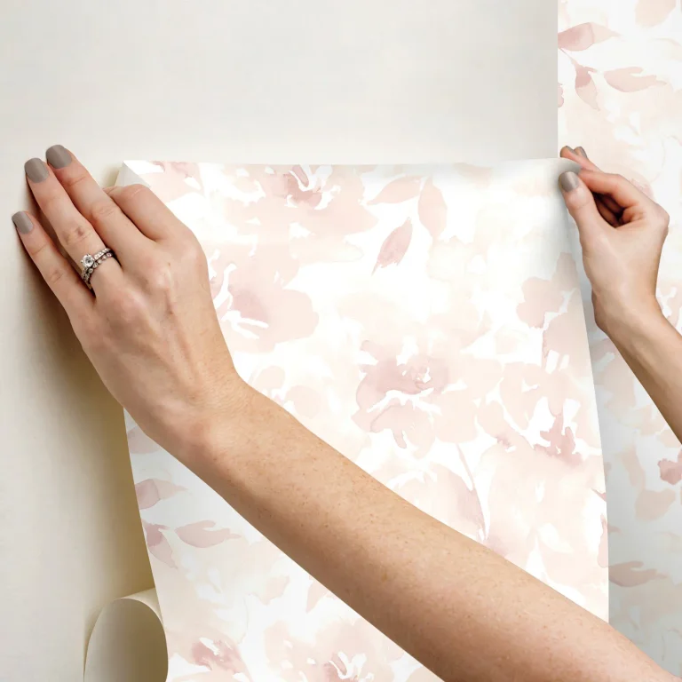 Magnolia Home Renewed Floral Wallpaper - Pink — Ảnh 4