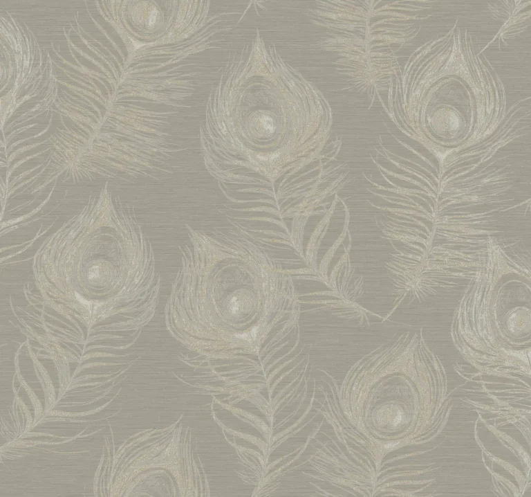 Candice Olson Regal Peacock Wallpaper - Mink — Ảnh 5