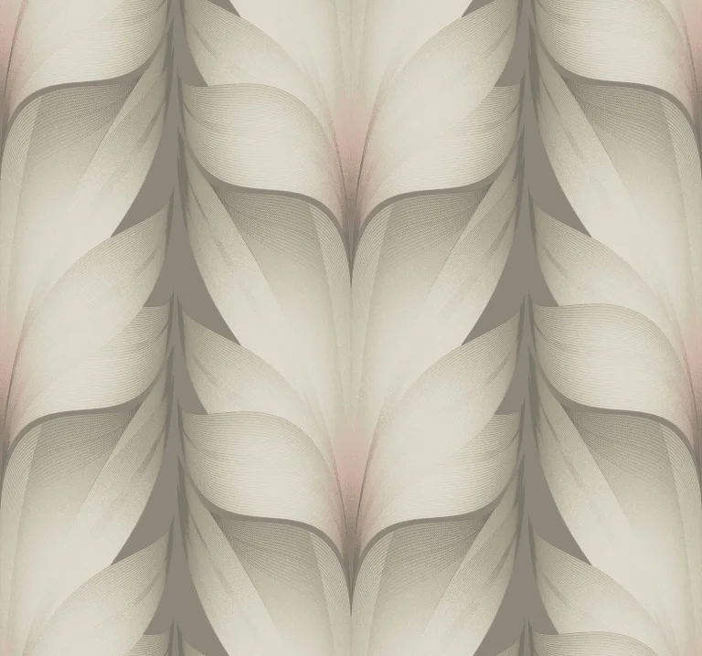 Candice Olson Lotus Light Stripe Wallpaper - Taupe/Blush — Ảnh 3