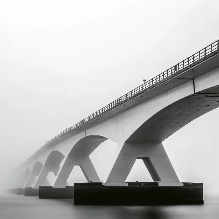 Bridge Architecture - Wall Mural 5133 - 8 Panel - 384cm x 260cm — Ảnh 2