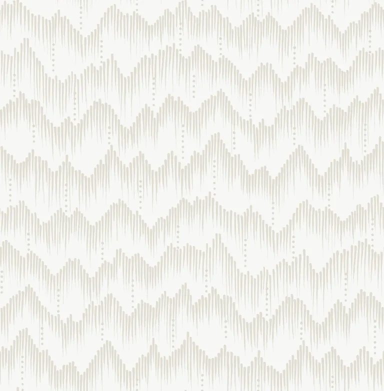 Holmby Brushstroke Zigzag Wallpaper - Bone — Ảnh 3