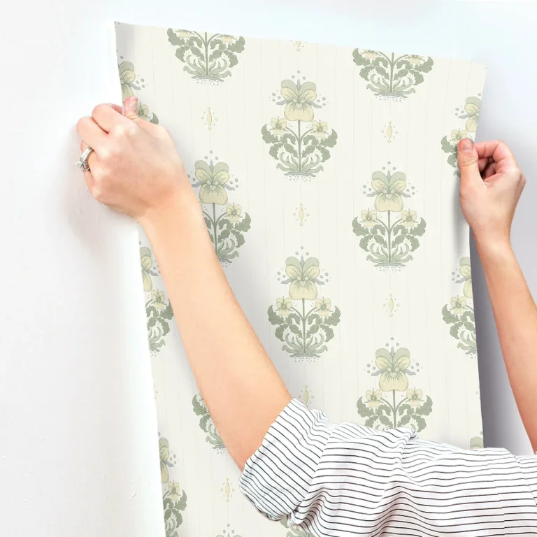 Gullvie Pansies Wallpaper - White — Ảnh 2