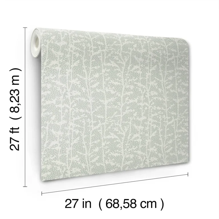 Layton Climbing Vines Wallpaper - Green — Ảnh 3