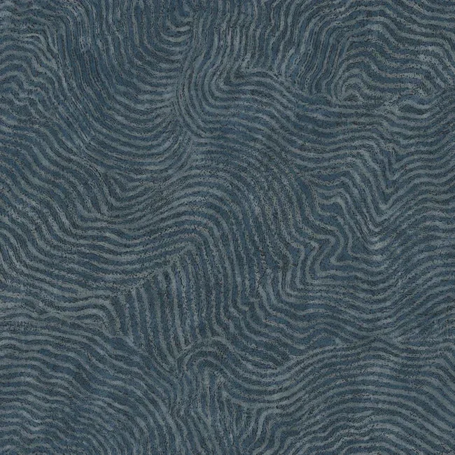 Modern Wood Wallpaper - Indigo — Ảnh 5