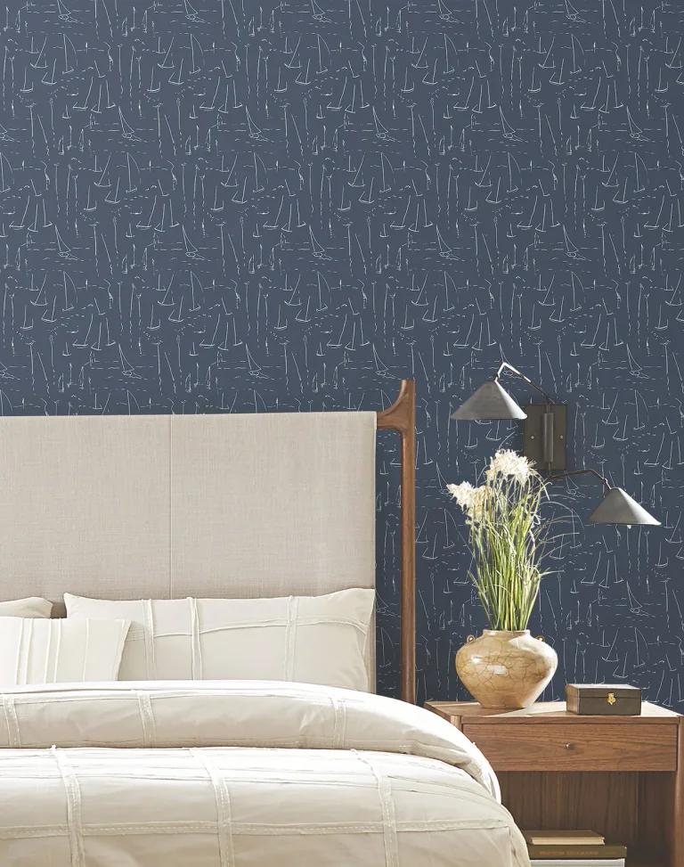 Vermillion Coast Wallpaper - Ultramarine — Image 3