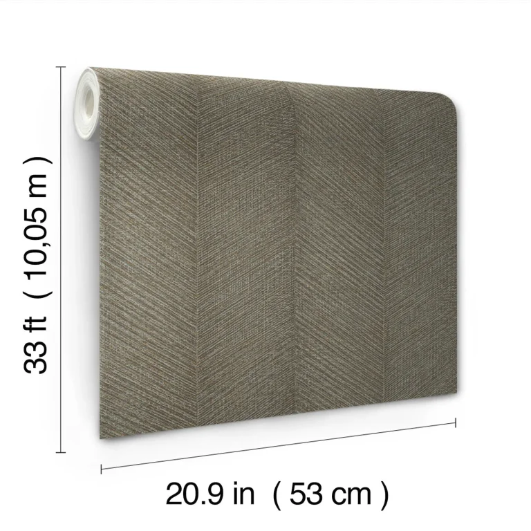 Ione Chevron Wallpaper - Evergreen — Ảnh 6