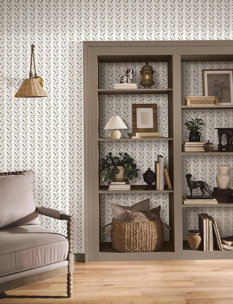 Rifle Paper Co. Seagrass Wallpaper - White
