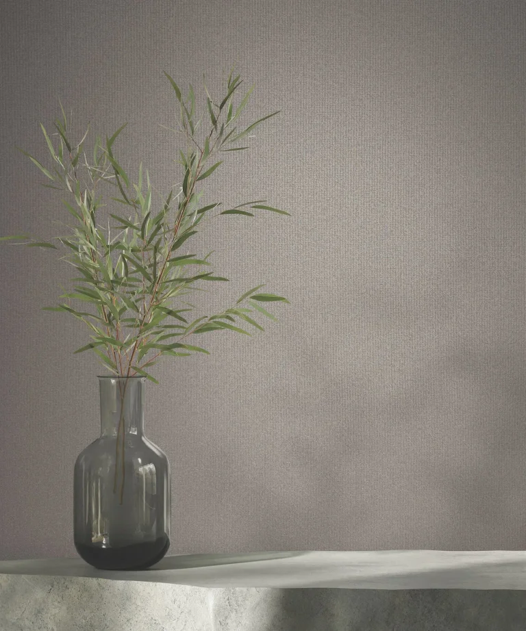 Glistening Quartz Beaded Wallpaper - Taupe — Ảnh 3