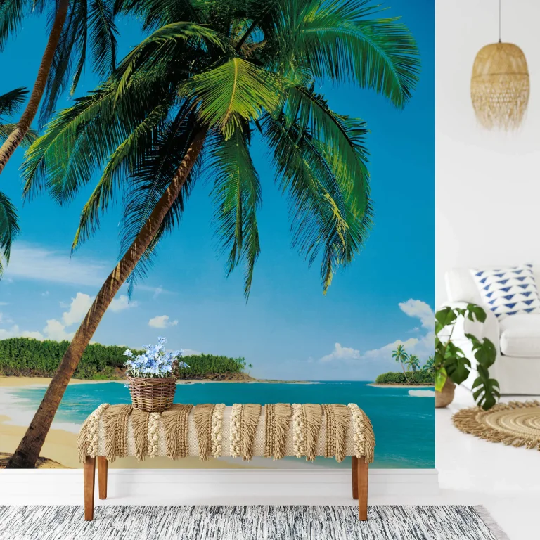 Ile Tropicale - Wall Mural 5421 - 8 Panel - 384cm x 260cm — Ảnh 2
