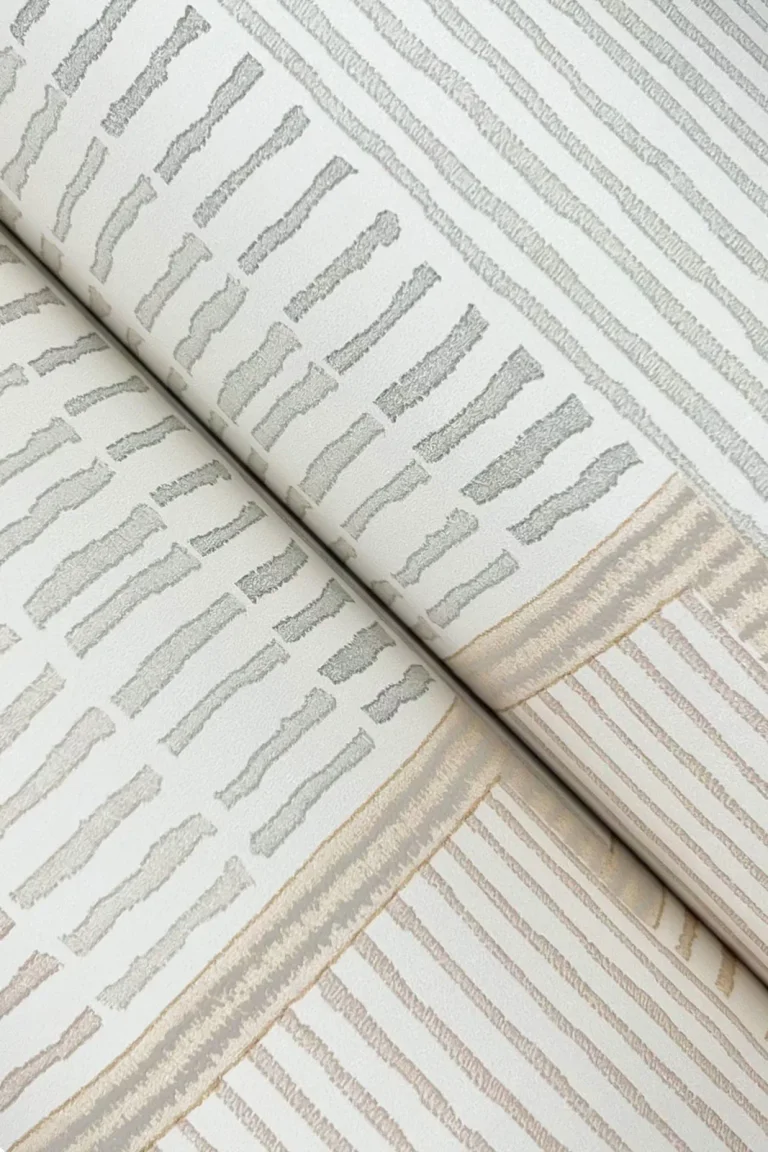 La Broderie Wallpaper - Beige — Image 2