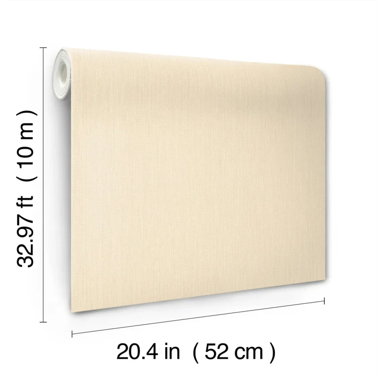 Nuvola Weave Wallpaper - Ivory — Ảnh 2