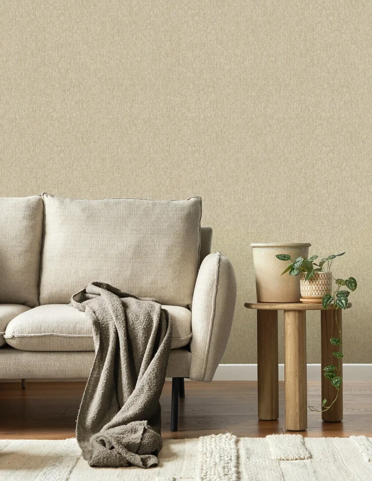 Theo Chevron Wallpaper - Brown — Ảnh 5