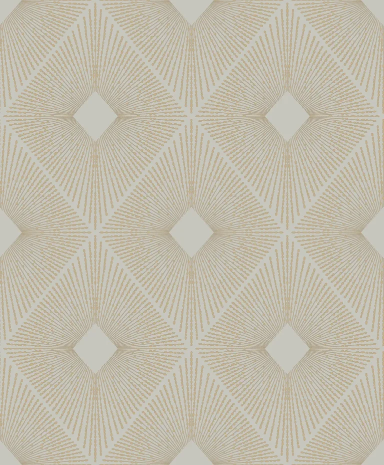 Harlowe Wallpaper - Warm Grey/Gold — Image 5