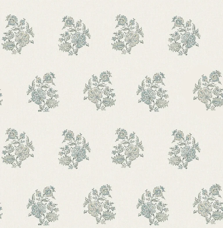 Overbrook Bouquet Toss Wallpaper - Sage — Ảnh 5