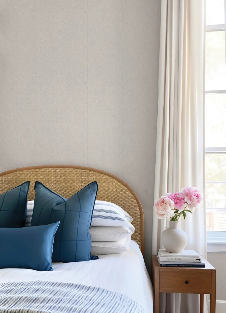Kallam Chevron Wallpaper - Pearl — Ảnh 4