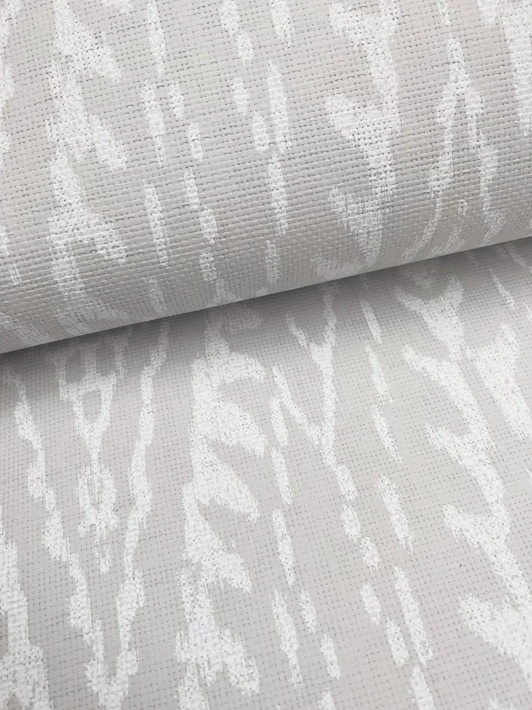 Rousseau Paperweave Wallpaper - Warm Grey — Ảnh 5