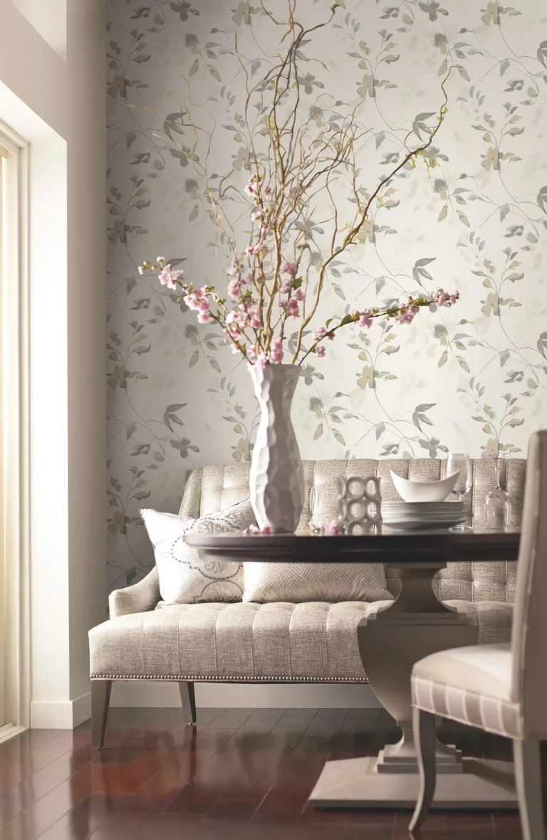 Linden Flower Wallpaper - Soft Neutral — Ảnh 5