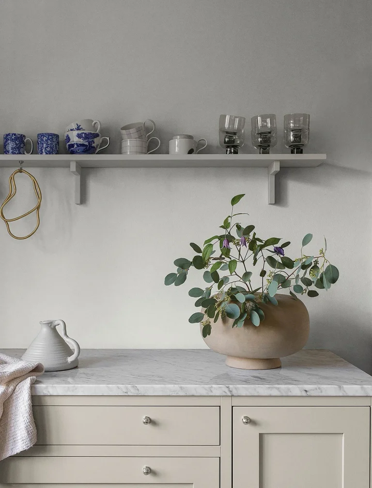 Parget Snövit Textured Wallpaper - White — Ảnh 3