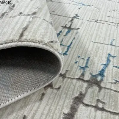 BLUE TRACE RUG