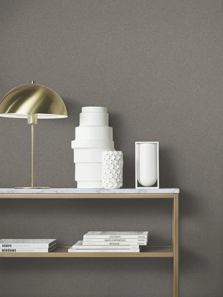 Glistening Quartz Beaded Wallpaper - Pewter — Ảnh 5