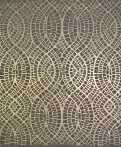 Tortoise Wallpaper - Taupe/Gold