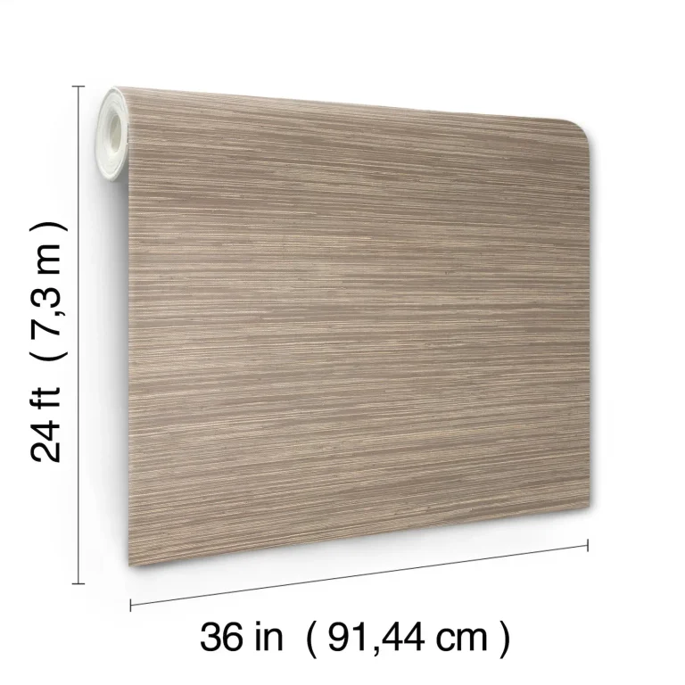 Reynier Hemp Wallpaper - Neutral — Ảnh 6