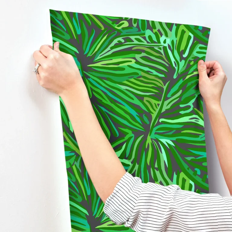 Flora Wallpaper - Green — Ảnh 3
