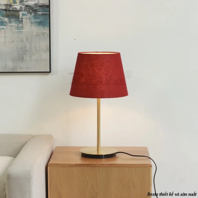Đèn bàn Resta 15 - Màu đỏ — Image 6