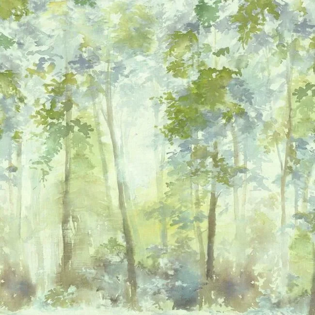 Eden Wall Mural - Blue/Green — Ảnh 4