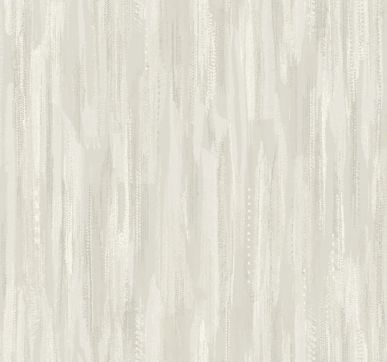Ronald Redding Tribeca Texture Stripe Wallpaper - Dove — Ảnh 4