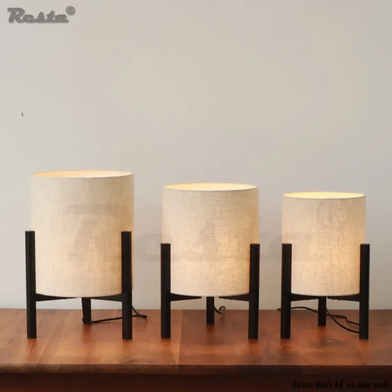 Đèn bàn Resta 13 - Màu đỏ - Loại to — Image 5