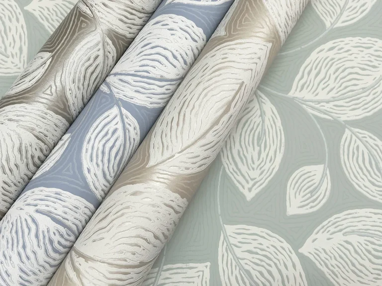 Candice Olson Contoured Leaves Wallpaper - Sand — Ảnh 7