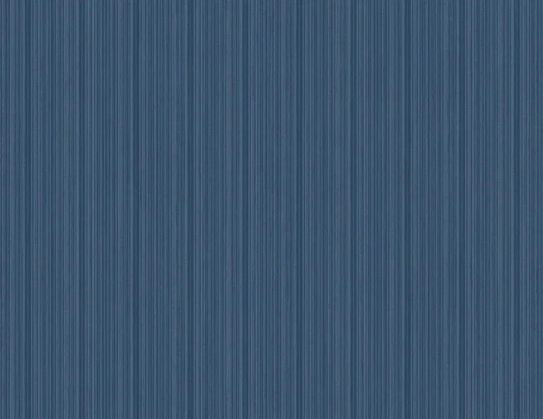 Sebasco Vertical Pinstripe Wallpaper - Denim — Ảnh 2