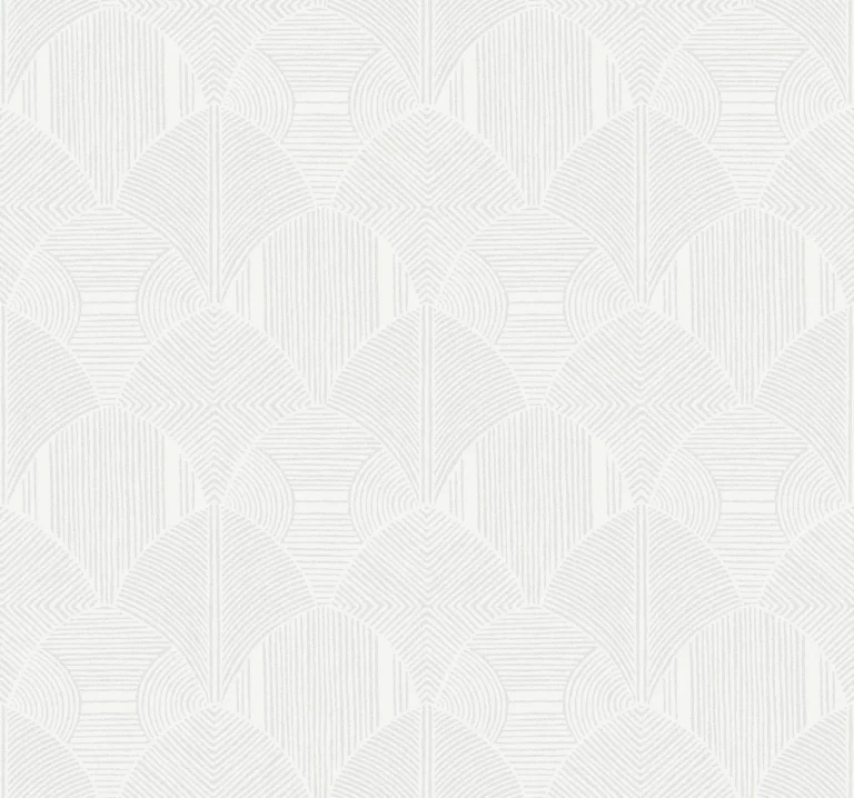 Meyberg Geometric Wallpaper - Silver — Ảnh 3